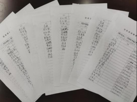 2017年社会培训情况一览表及相关过程性资料