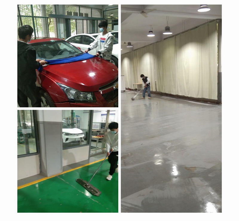 学生积极参加劳动