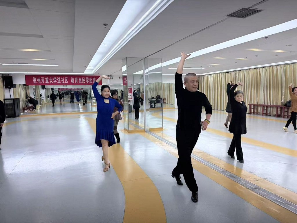 云龙区老年大学活动现场